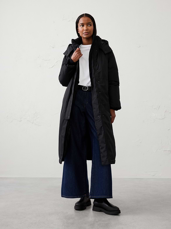 Long Puffer Coat