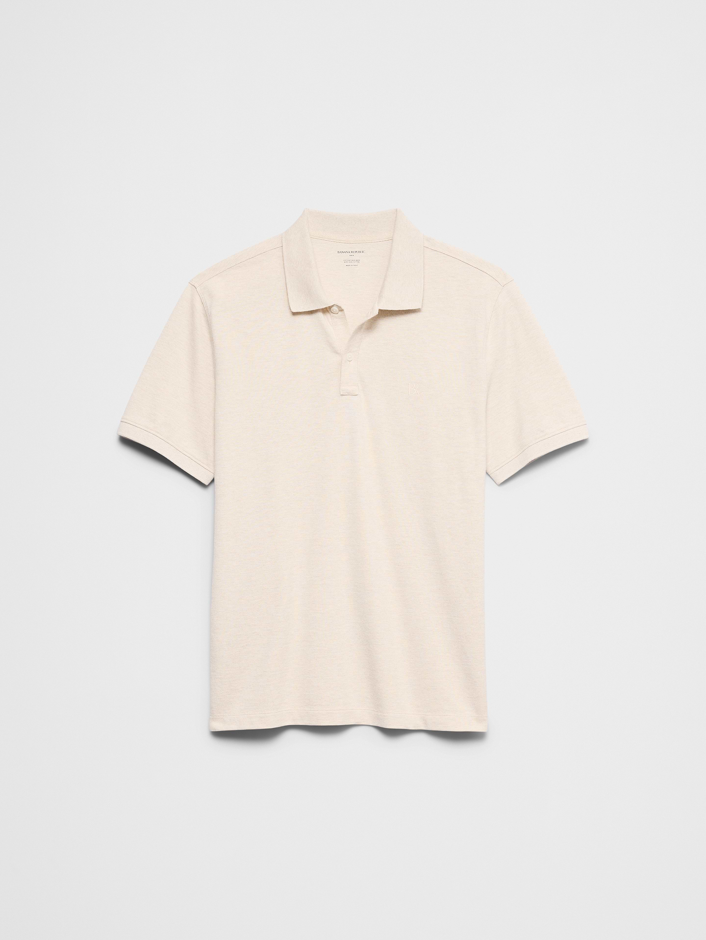 Image 4 of 8, Standard-Fit Pique Polo