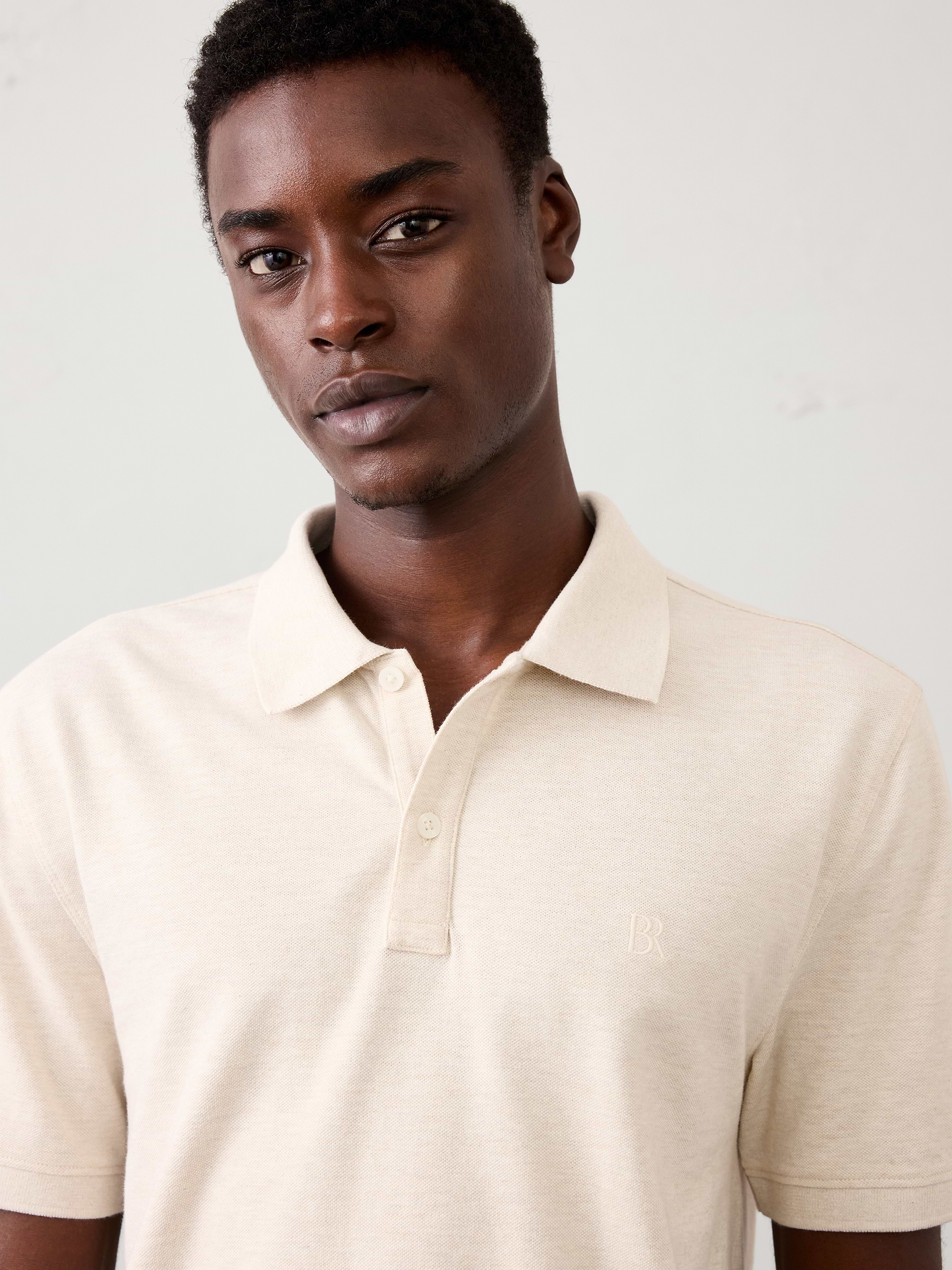 Image 3 of 8, Standard-Fit Pique Polo