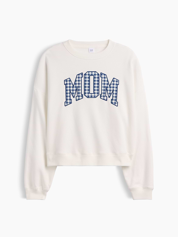 Relaxed Wedge Graphic Sweatshirt