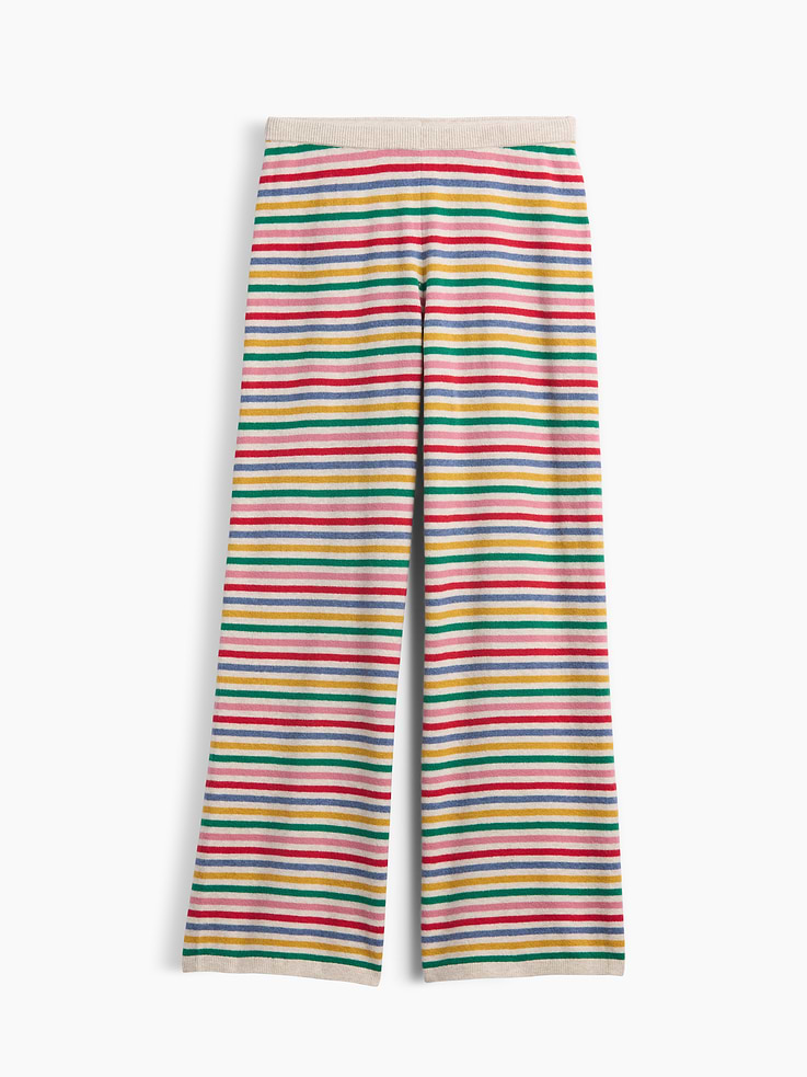 Image 1 of 3, Supersoft knit sweater pants. In a pull-on, loose fit., Elasticized waist., Ribbed hem., Product #1185706