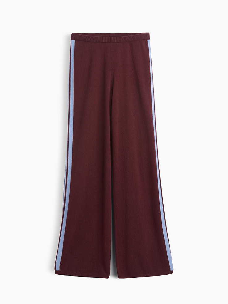Image 1 of 3, Supersoft knit sweater pants. In a pull-on, loose fit., Elasticized waist., Ribbed hem., Product #1185706