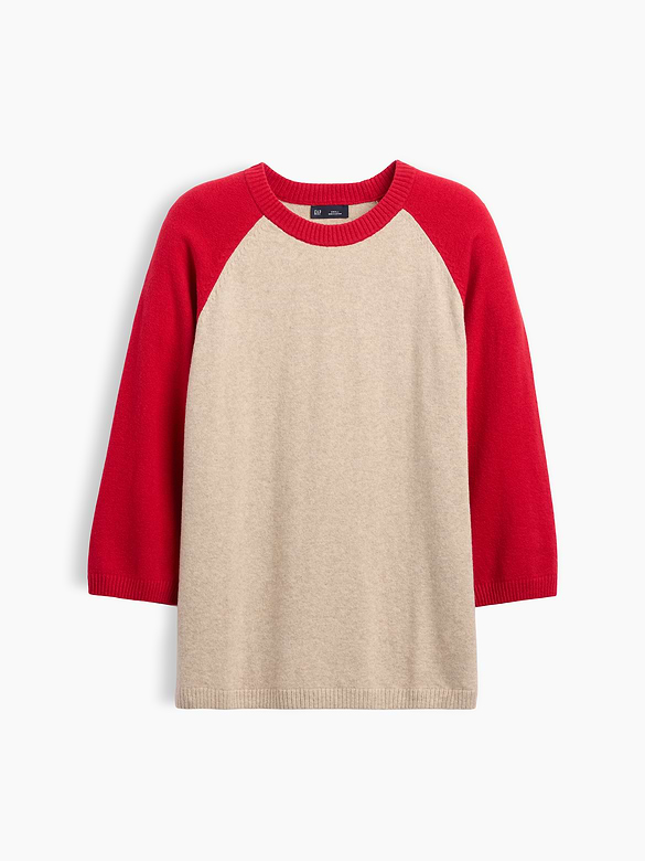CashSoft Raglan Sweater