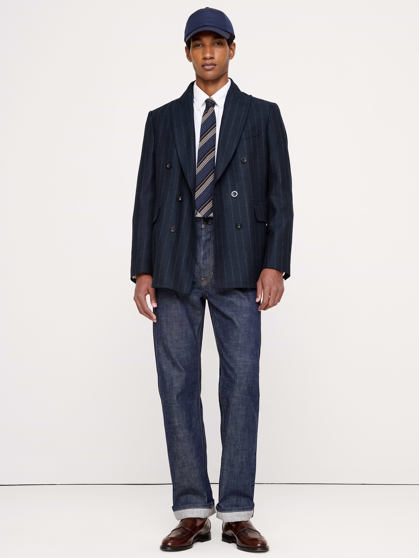 Image 4 of 7, Wool Herringbone Sport Coat
