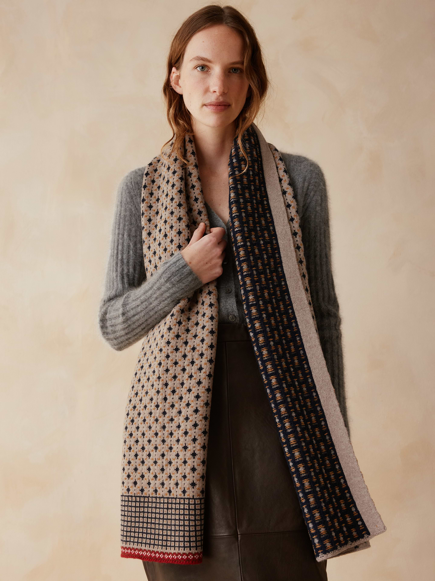Image 2 of 4, Banana Republic x Zankov | Flynn Jacquard Scarf