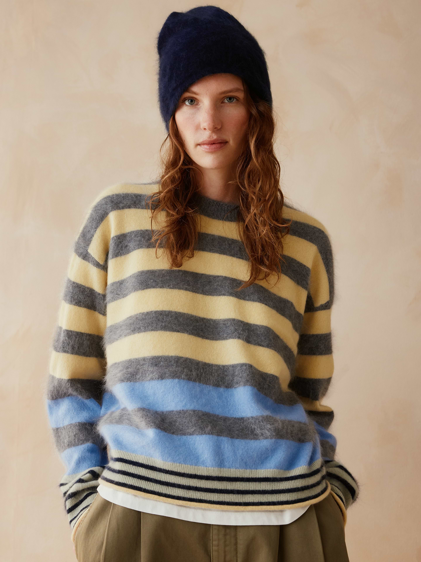 Image 3 of 8, Banana Republic x Zankov | Jules Reversible Cashmere Beanie