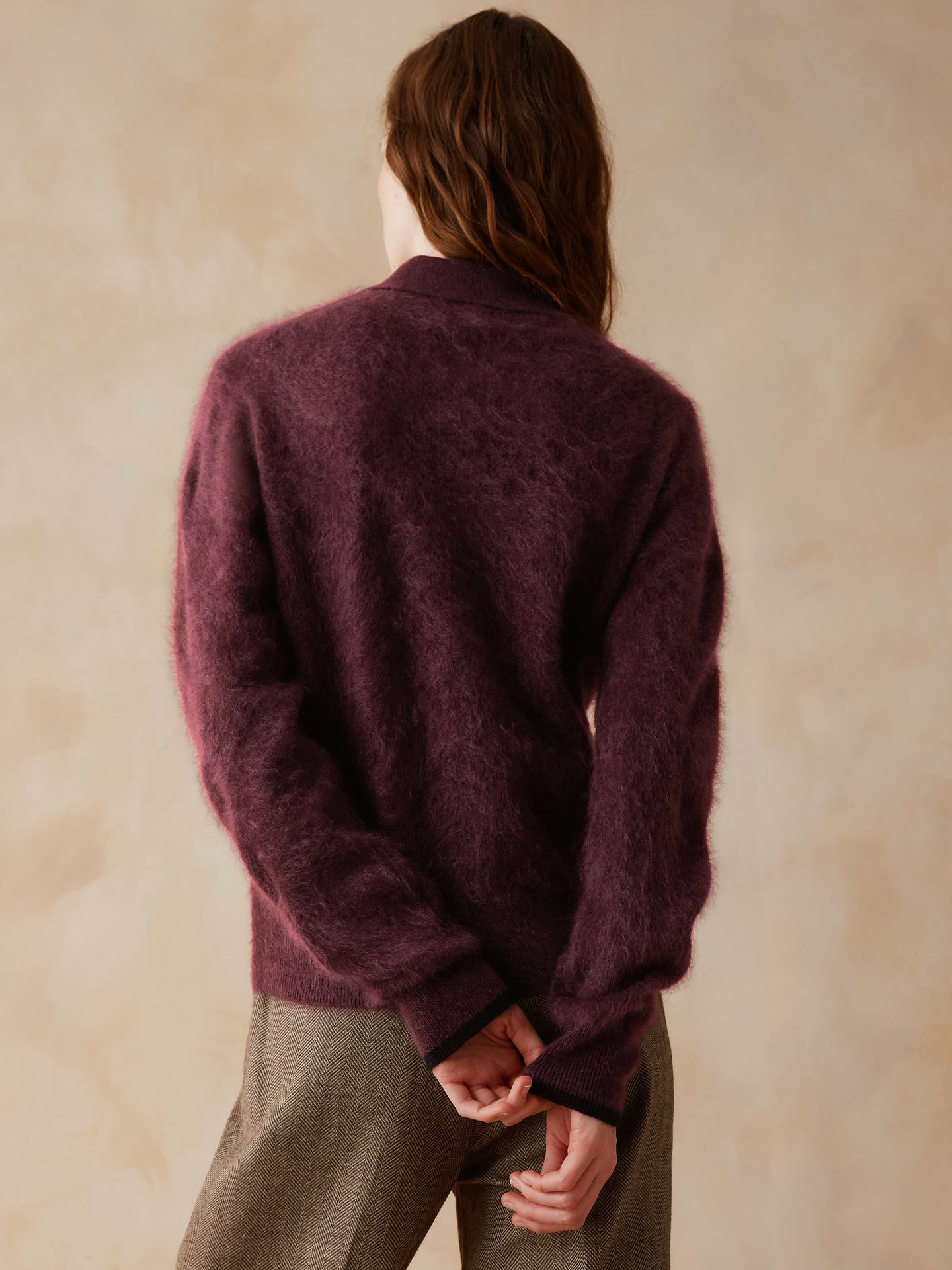 Image 5 of 8, Banana Republic x Zankov | Frankie Cashmere Sweater Polo