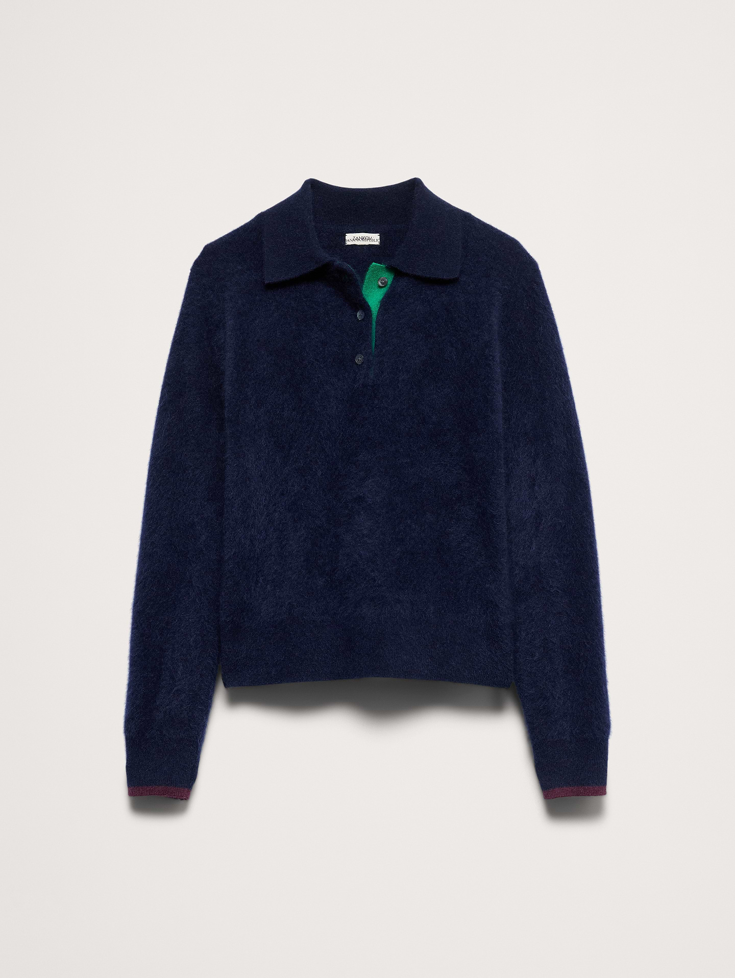 Image 8 of 8, Banana Republic x Zankov | Frankie Cashmere Sweater Polo