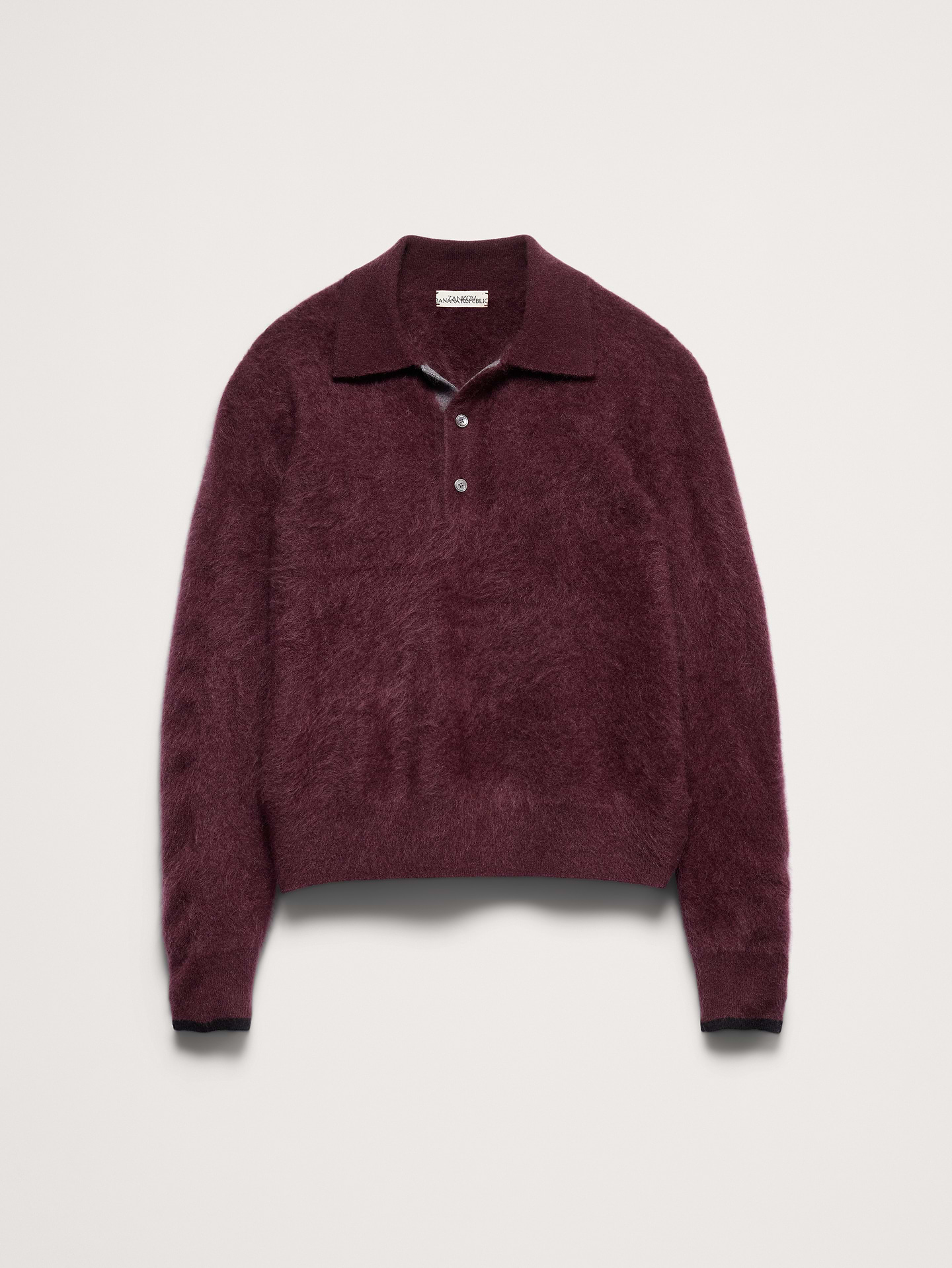 Image 7 of 8, Banana Republic x Zankov | Frankie Cashmere Sweater Polo