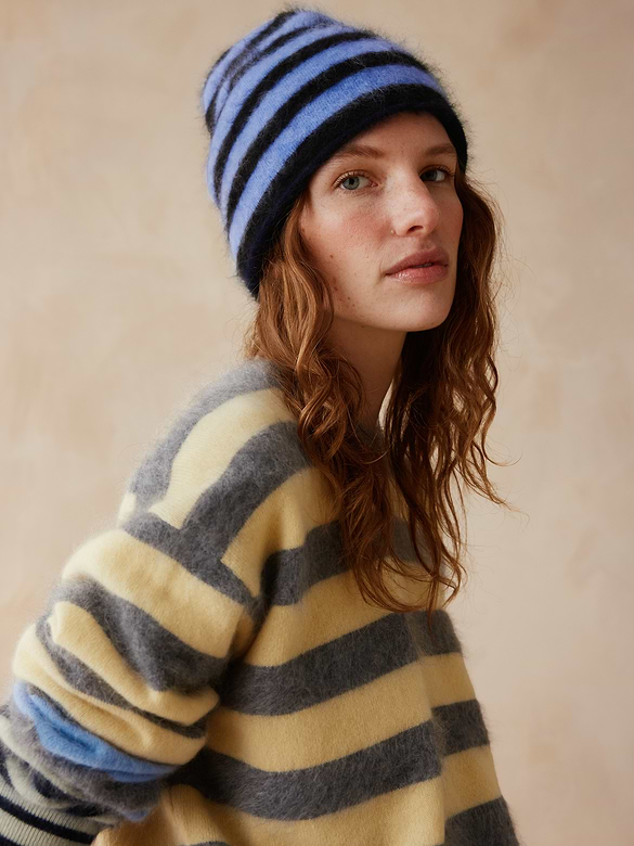 Banana Republic x Zankov | Jules Reversible Cashmere Beanie