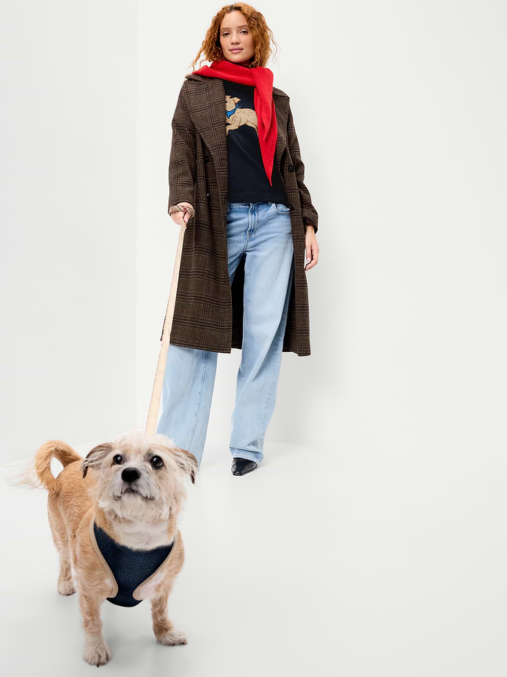 Image 3 of 5, Loose Cozy Crew-Neck Sweater