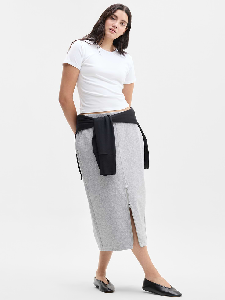 Image 1 of 5, FOR: Put-together comfort during travel and days on the go, FEEL: Double-knit spacer has soft, all-way stretch with a slightly structured feel that stays breathable, FAVE: Flat-front waistband for an elevated look, Product #1174535