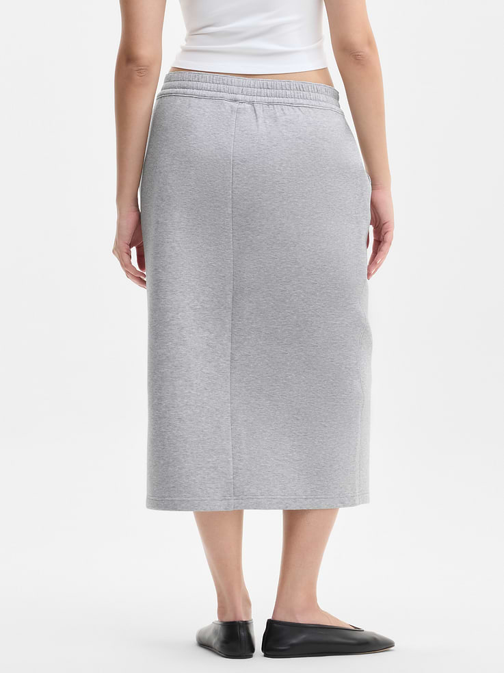 Image 3 of 5, Form Knit Midi Skirt