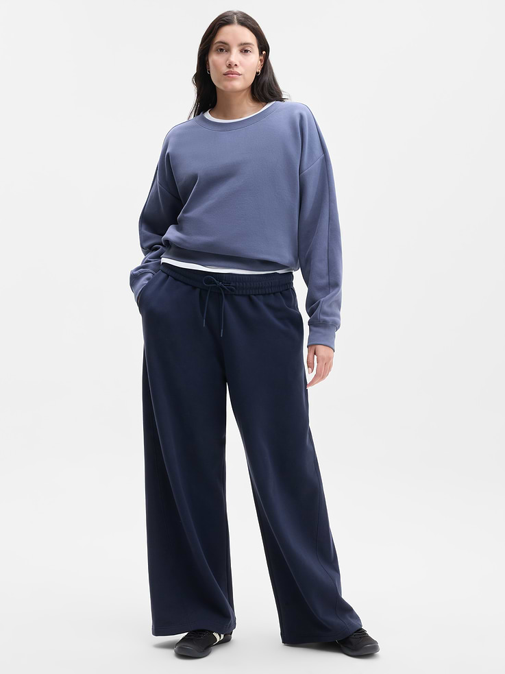 Image 5 of 6, Forever Fleece Classic Crew Sweatshirt
