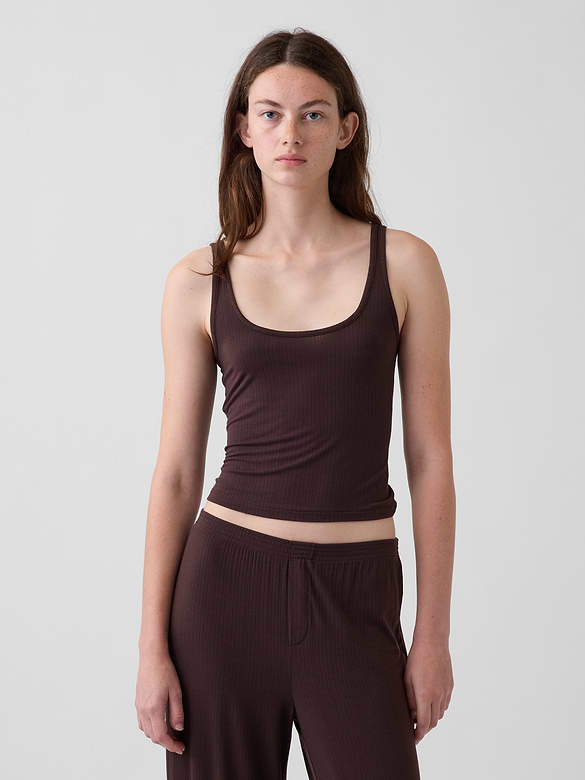 SoftMade Modal Rib PJ Tank Top