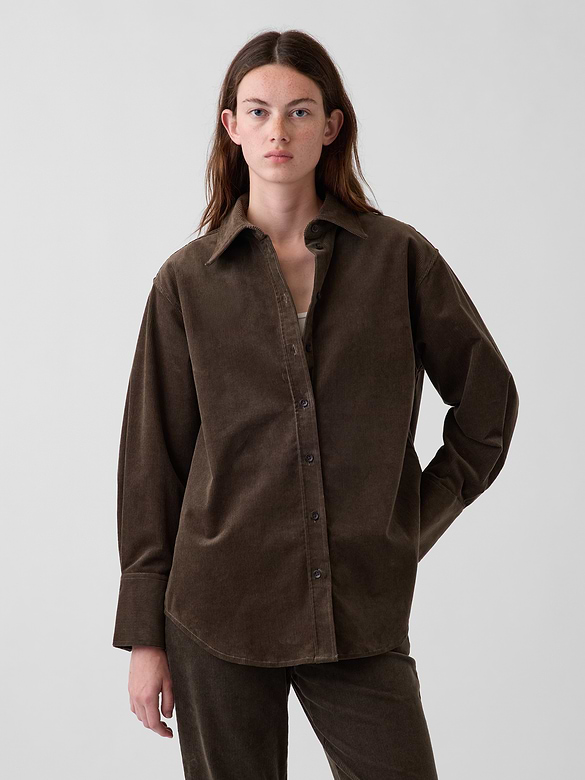 Corduroy Big Shirt