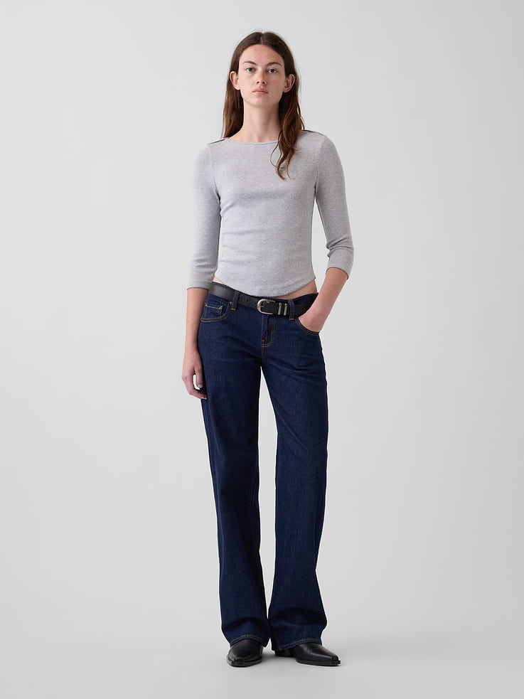 Image 2 of 5, Modern Curved-Hem T-Shirt