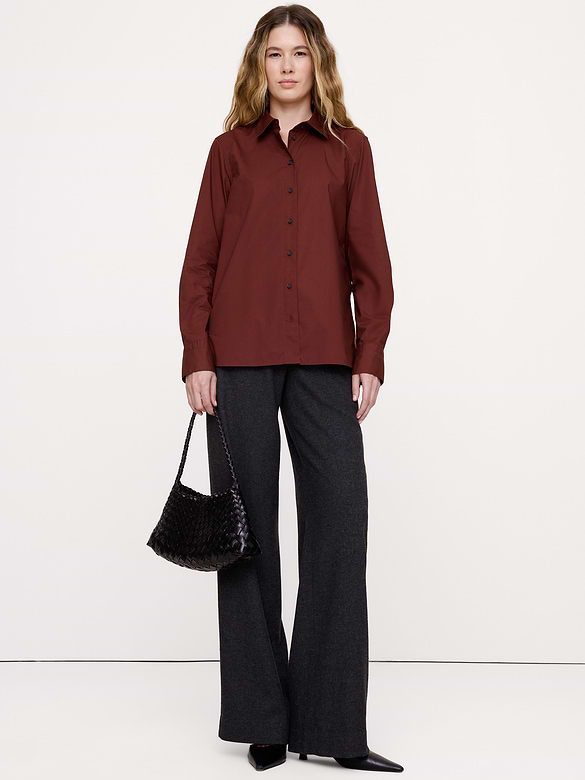 The Everyday Shirt in Cotton Poplin