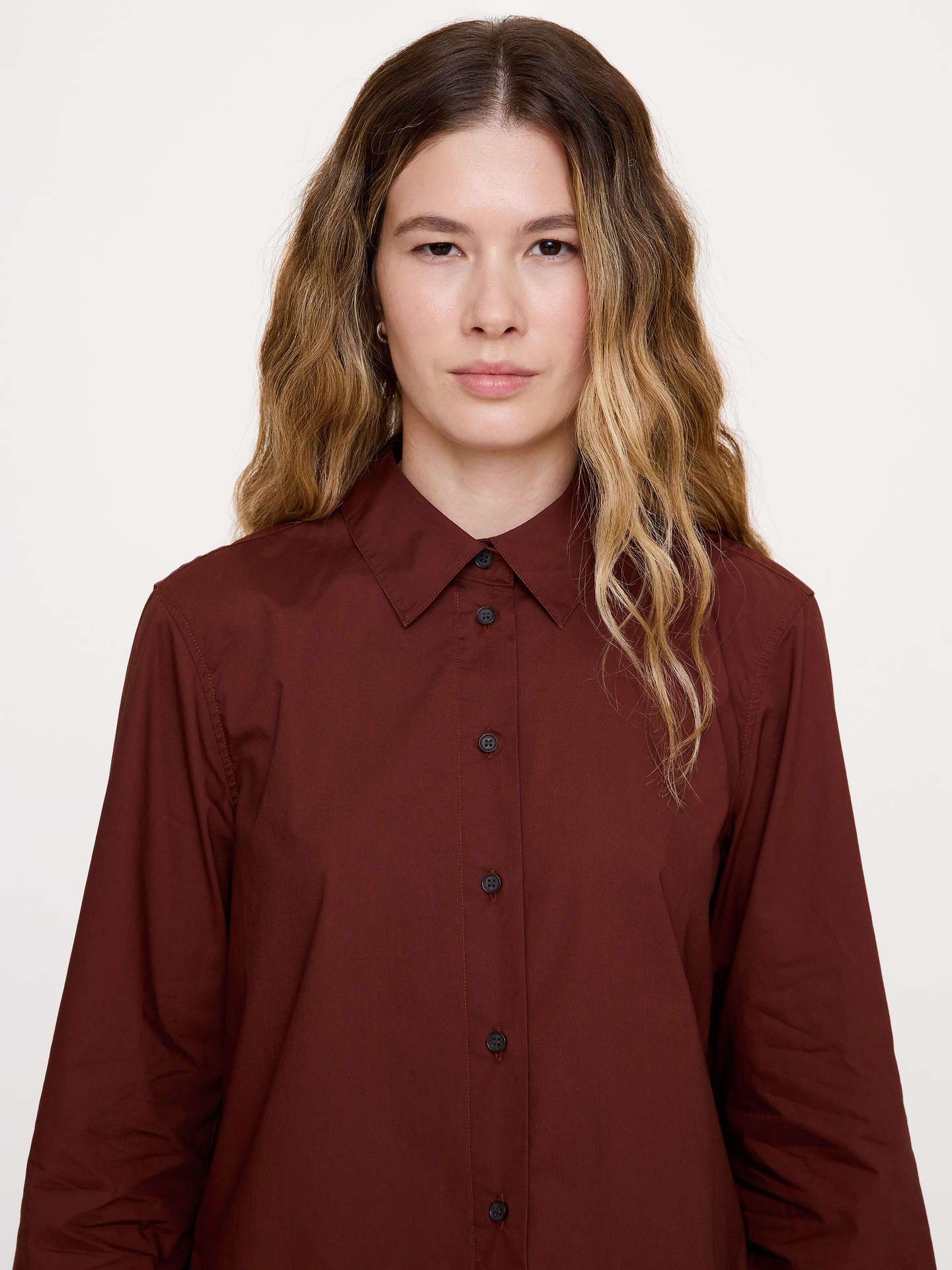 Image 3 de 8, La chemise de tous les jours en popeline de coton