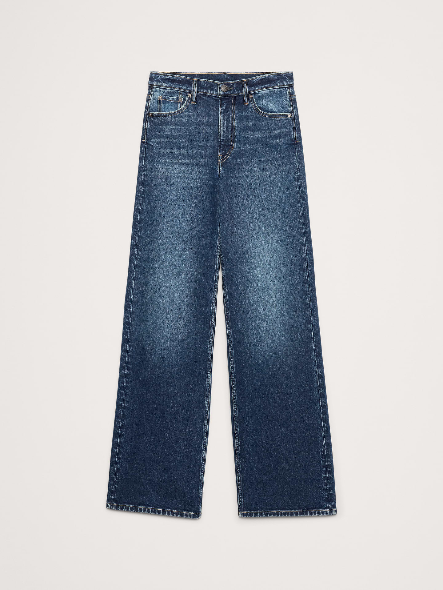 Image 5 of 8, The Icon Classic Wide-Leg Jean