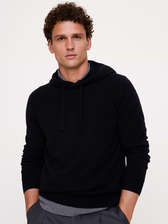 Cashmere Sweater Hoodie