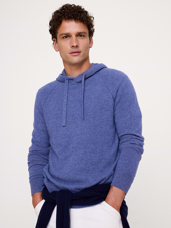 Cashmere Sweater Hoodie