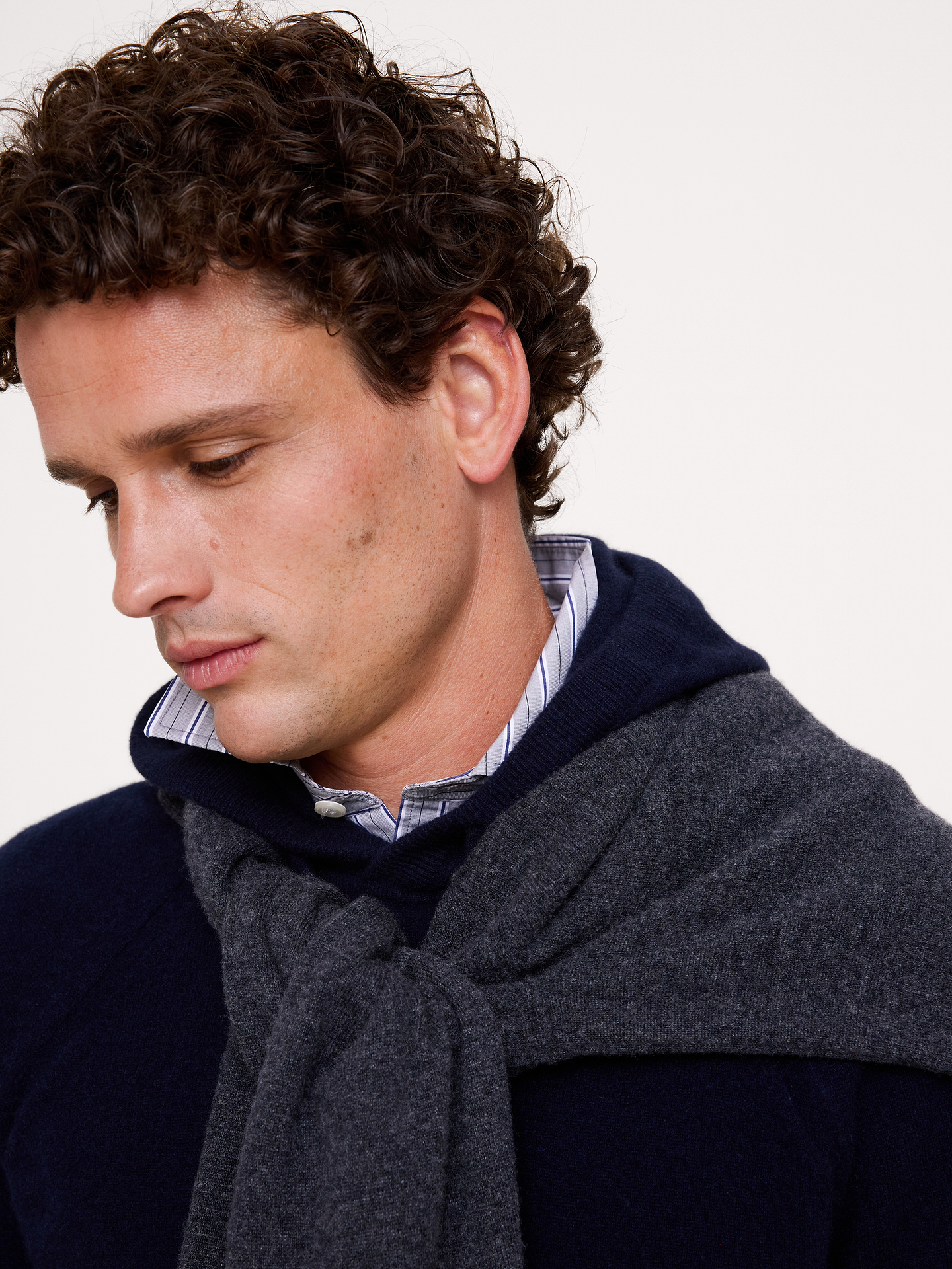 Image 8 of 8, Cashmere Sweater Hoodie