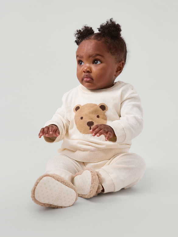 Baby Two-Piece Sweater Outfit Set