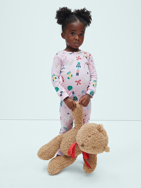 babyGap Nutcracker Print PJ Set