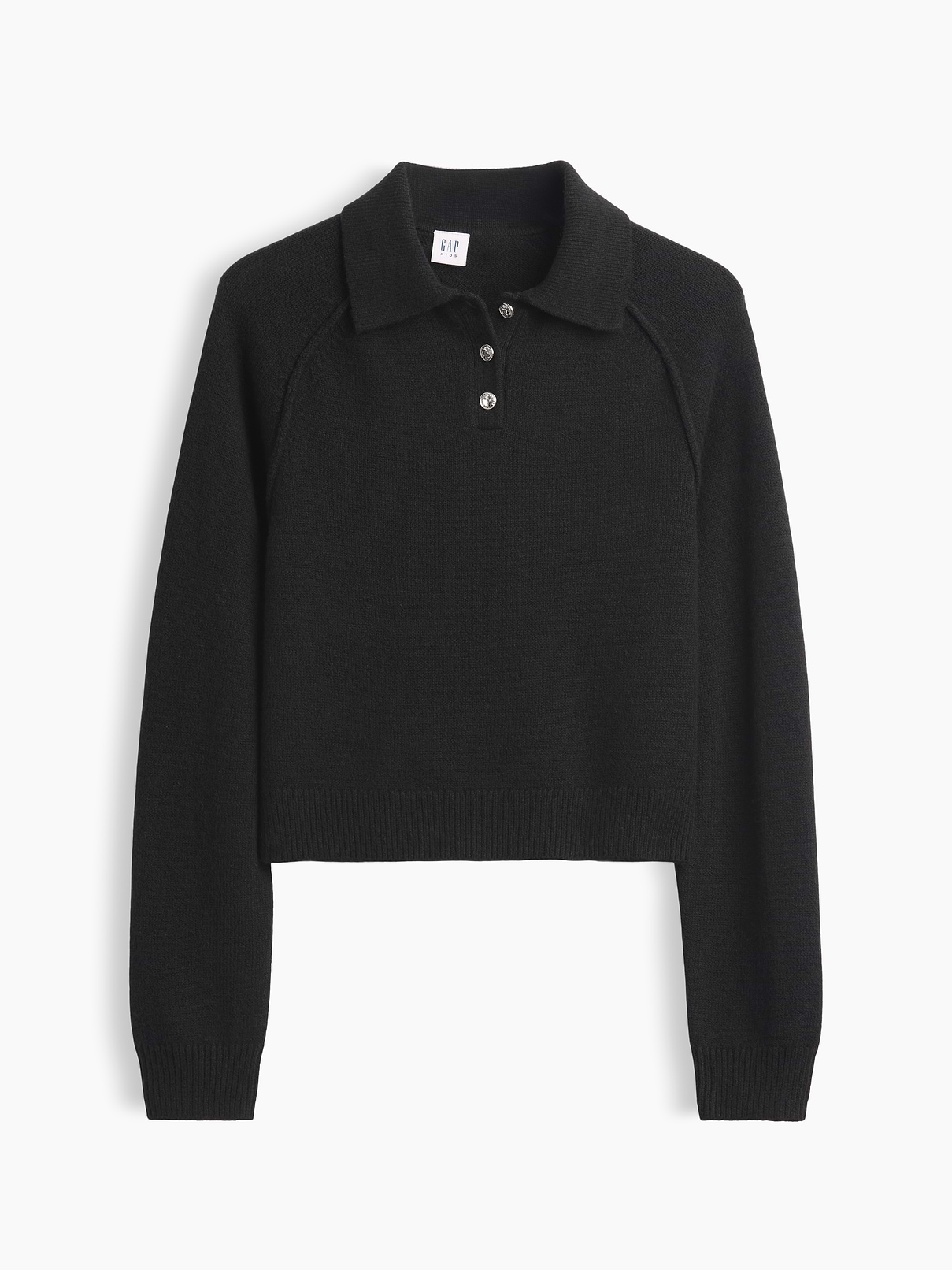 Kids CashSoft Polo Sweater