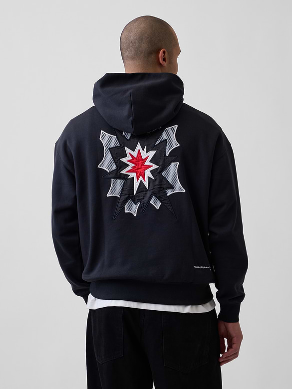 Gap | Lichtenstein | Whitney | Standing Explosion Heavyweight Hoodie