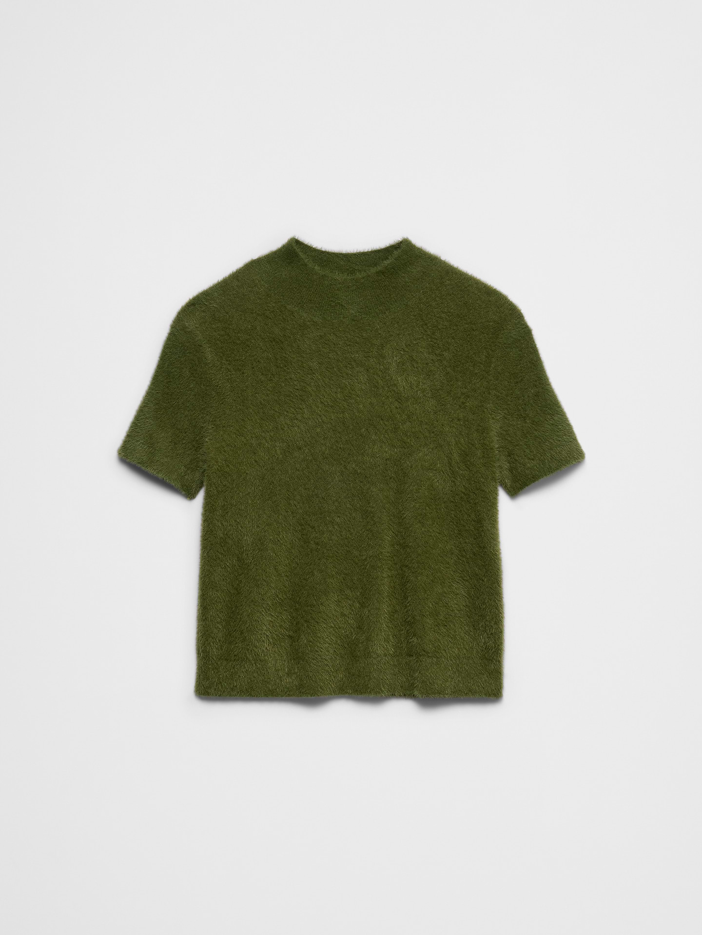 Image 4 of 4, Mockneck Eyelash Sweater
