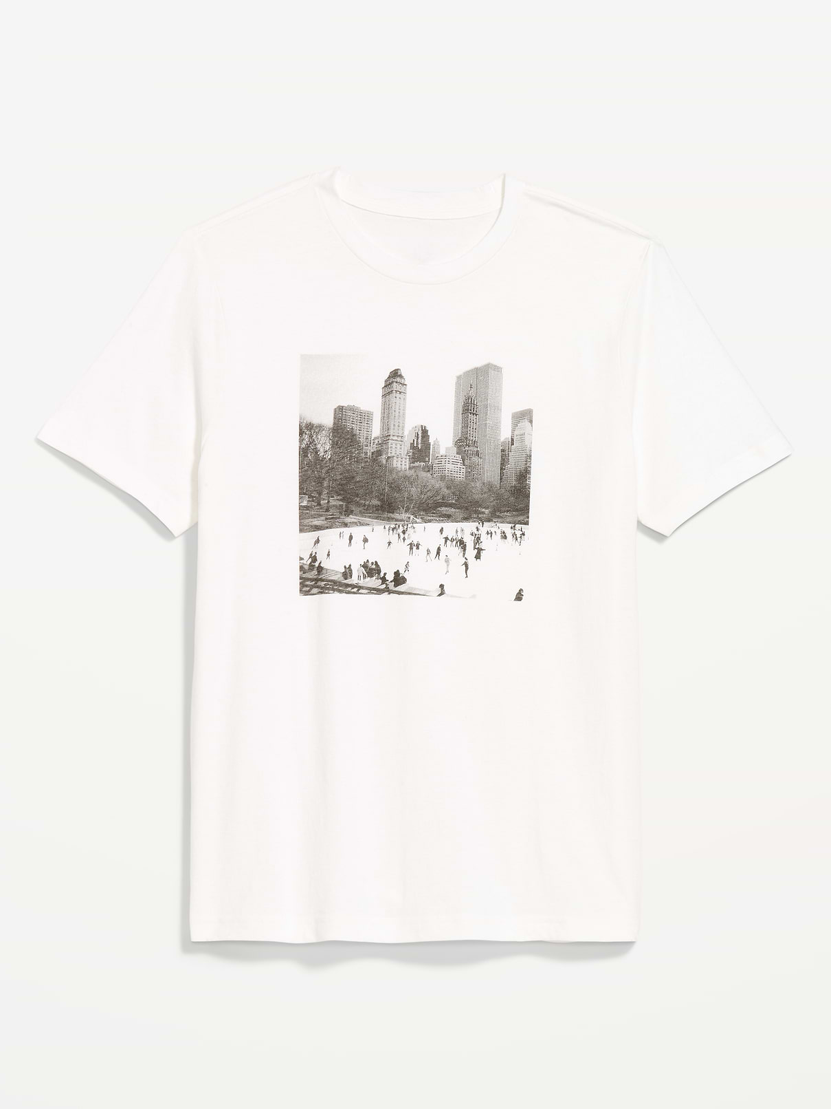 Image 2 de 2, T-shirt ultra-doux ras du cou à imprimé