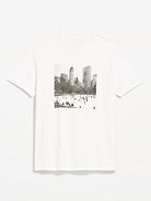 Image 2 de 2, T-shirt ultra-doux ras du cou à imprimé