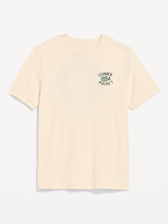 Soft-Washed Crew-Neck Graphic T-Shirt