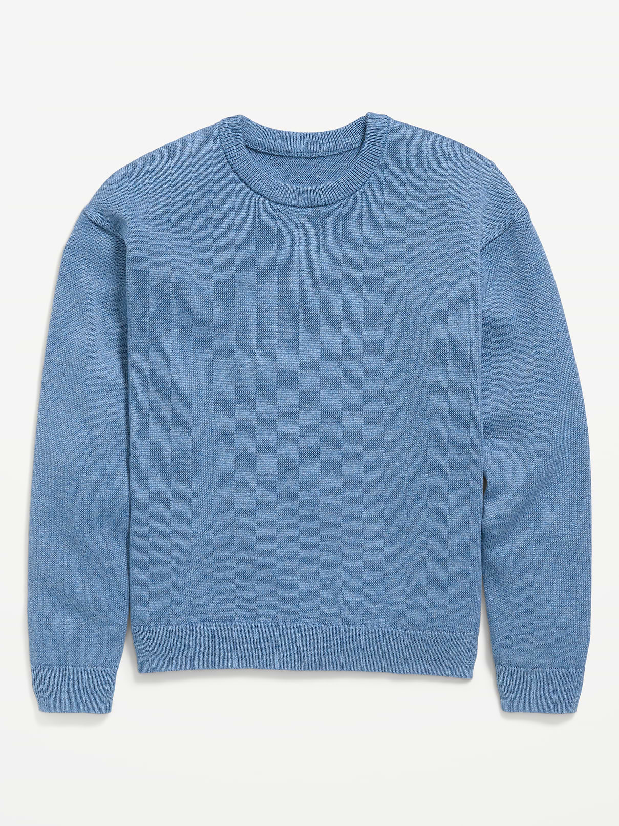 Marled Crew-Neck Sweater for Boys
