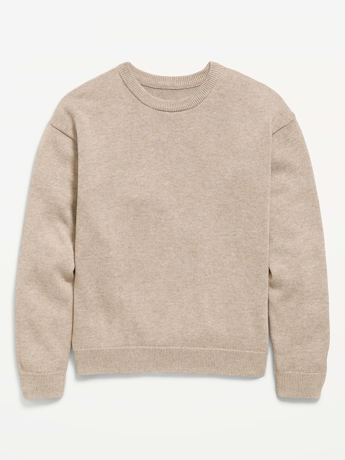 Image 2 of 3, Marled Crew-Neck Sweater for Boys
