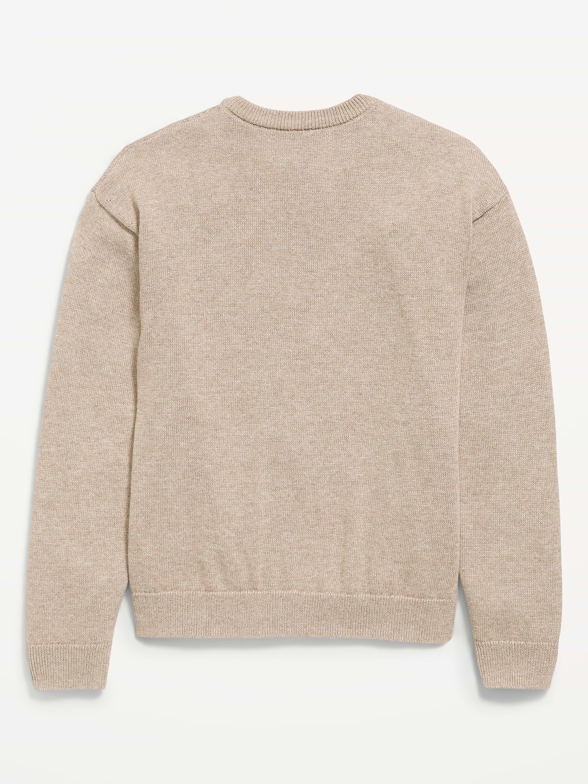 Image 3 of 3, Marled Crew-Neck Sweater for Boys