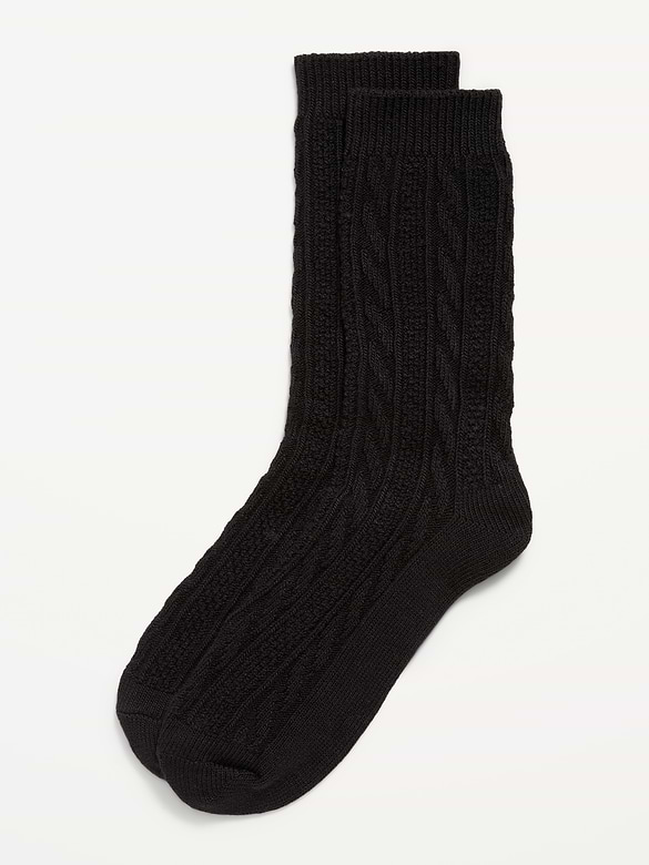 Cable Knit Socks