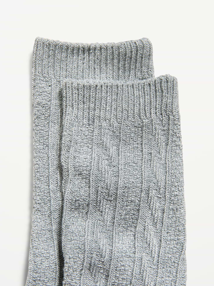 Image 2 de 2, Chaussettes en tricot torsadé