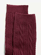 Image 2 of 2, Cable Knit Socks