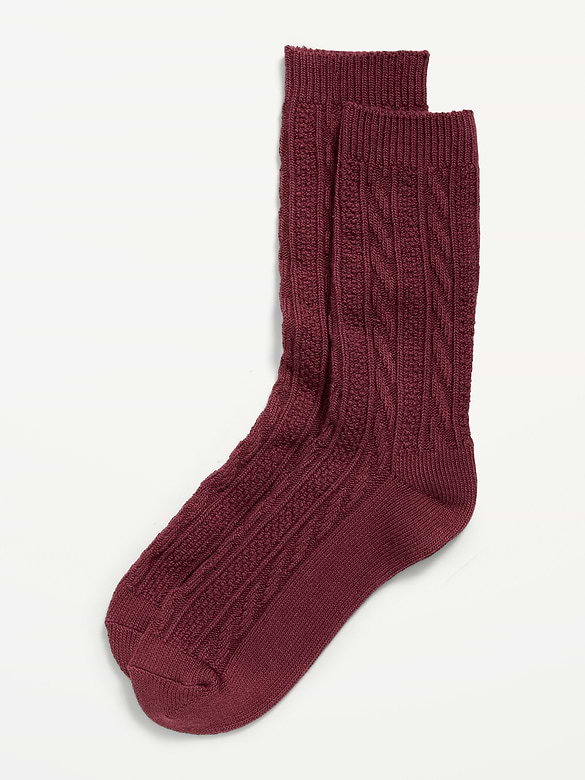 Cable Knit Socks