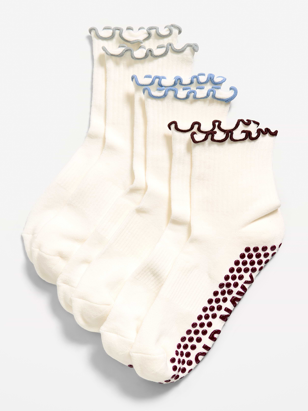 Image 2 de 3, Chaussettes de sport courtes pour femme (paquet de 3 paires)