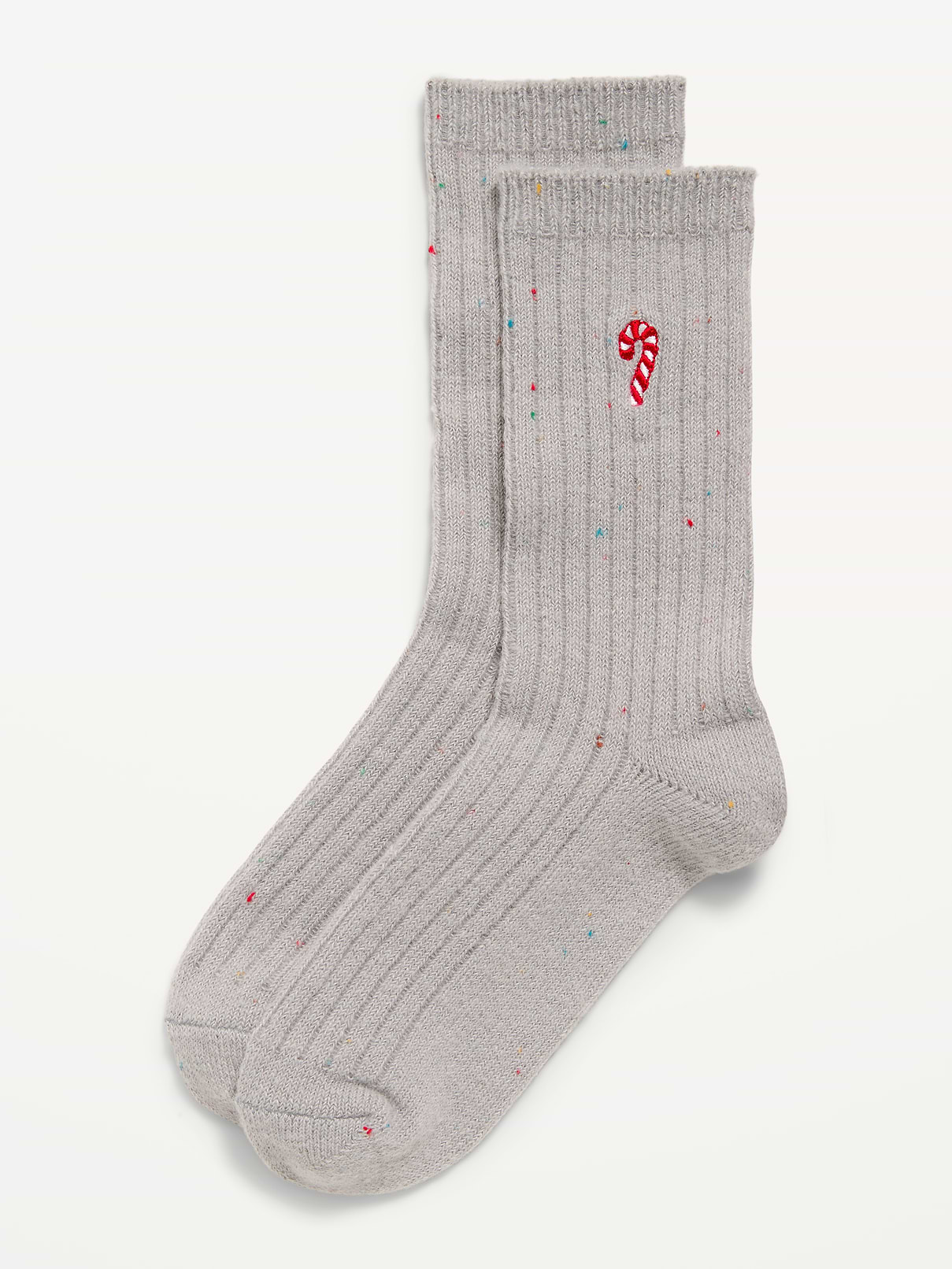 Image 1 of 2, elasticized openings, notched seams at toe and heel, Product #1183835