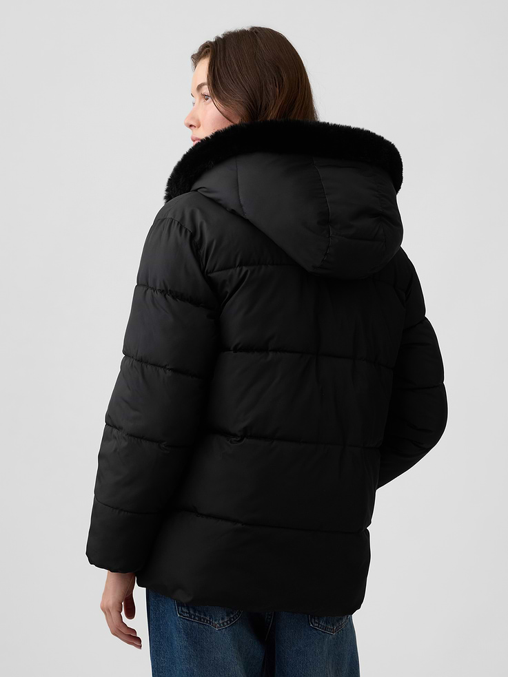 Image 2 of 5, Relaxed Puffer Jacket