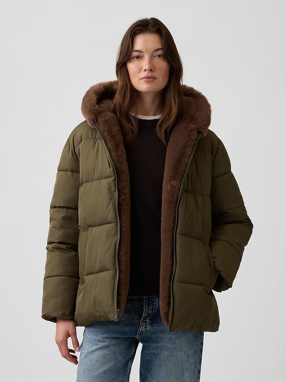 Relaxed Puffer Jacket