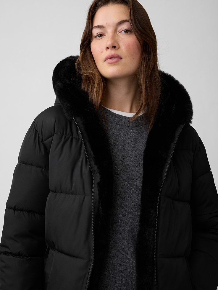 Image 4 of 5, Relaxed Puffer Jacket