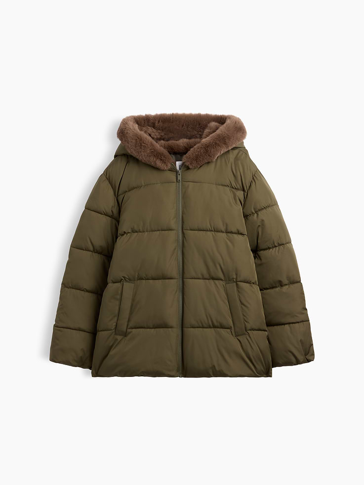 Image 5 of 5, Relaxed Puffer Jacket