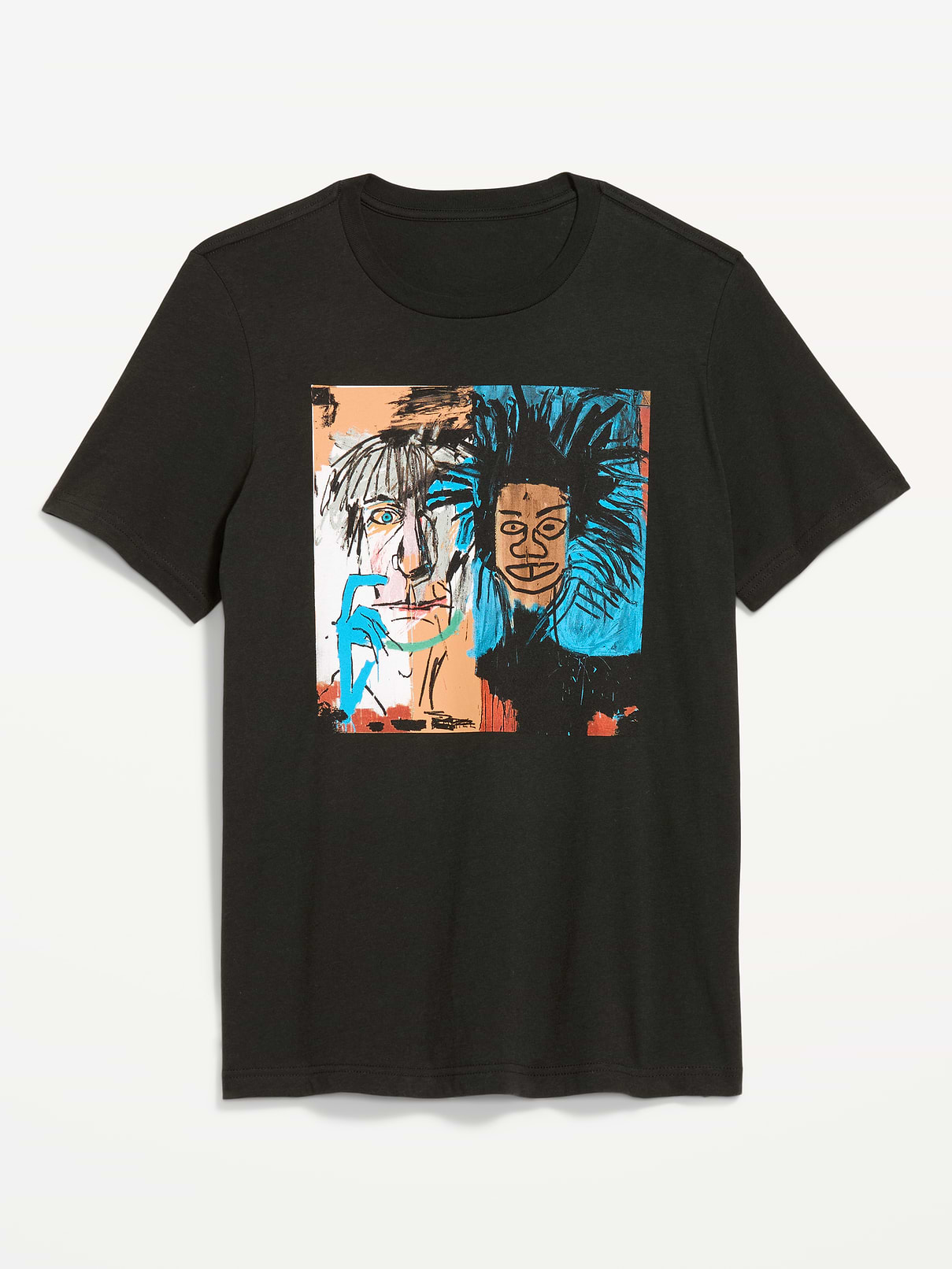 Image 2 of 2, Jean-Michel Basquiat Graphic T-Shirt