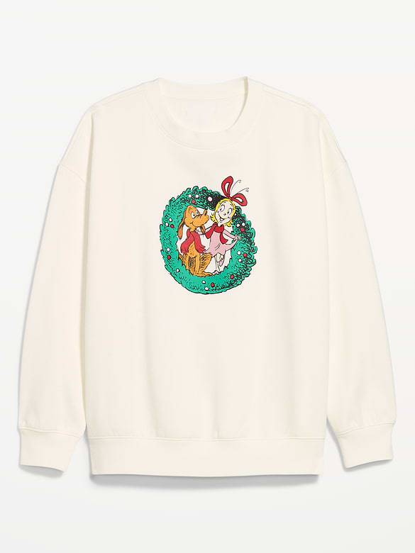 Dr. Seuss™ Grinch Oversized Tunic Sweatshirt